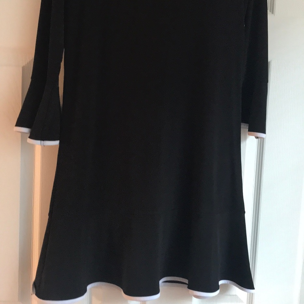 MICHAEL Michael Kors Solid Flounce Dress - Picture 8 of 8